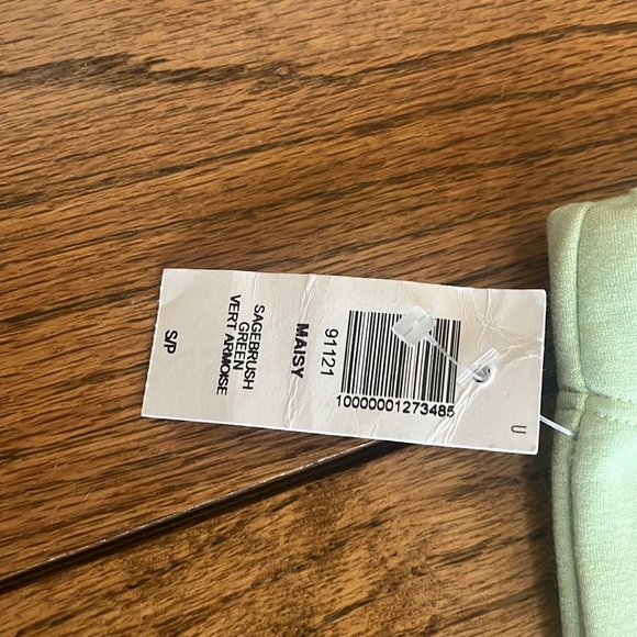 Aritzia Sun Deh Sunday Best Maisy Pant Sagebrush Green Size S New With Tag - Picture 10 of 16